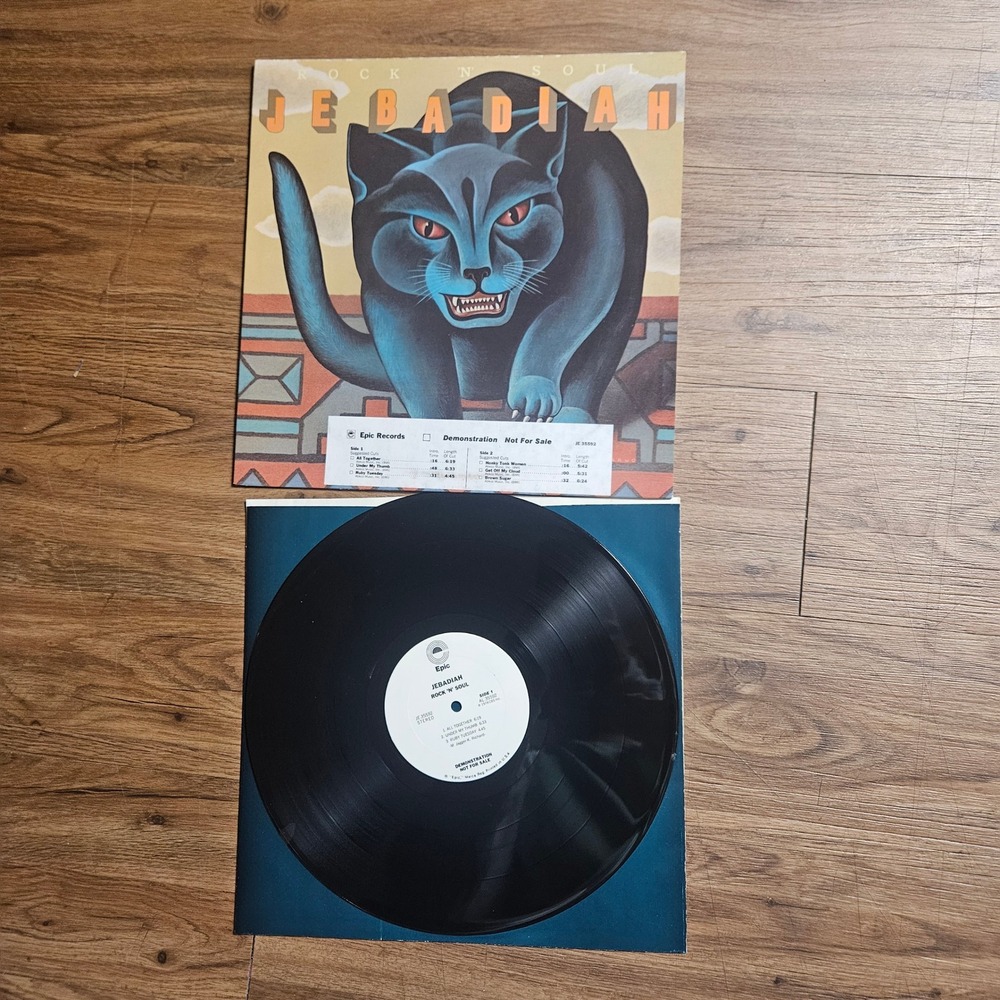 Jebadiah – Rock 'N' Soul Epic 1978 JE 35592 PROMO LP EX EX/EX
